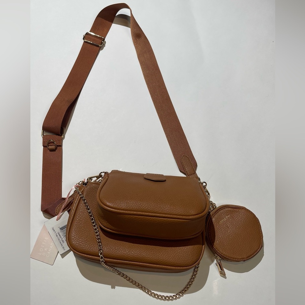 Jeanne Lottie Cameron Three-Pouch Crossbody Purse